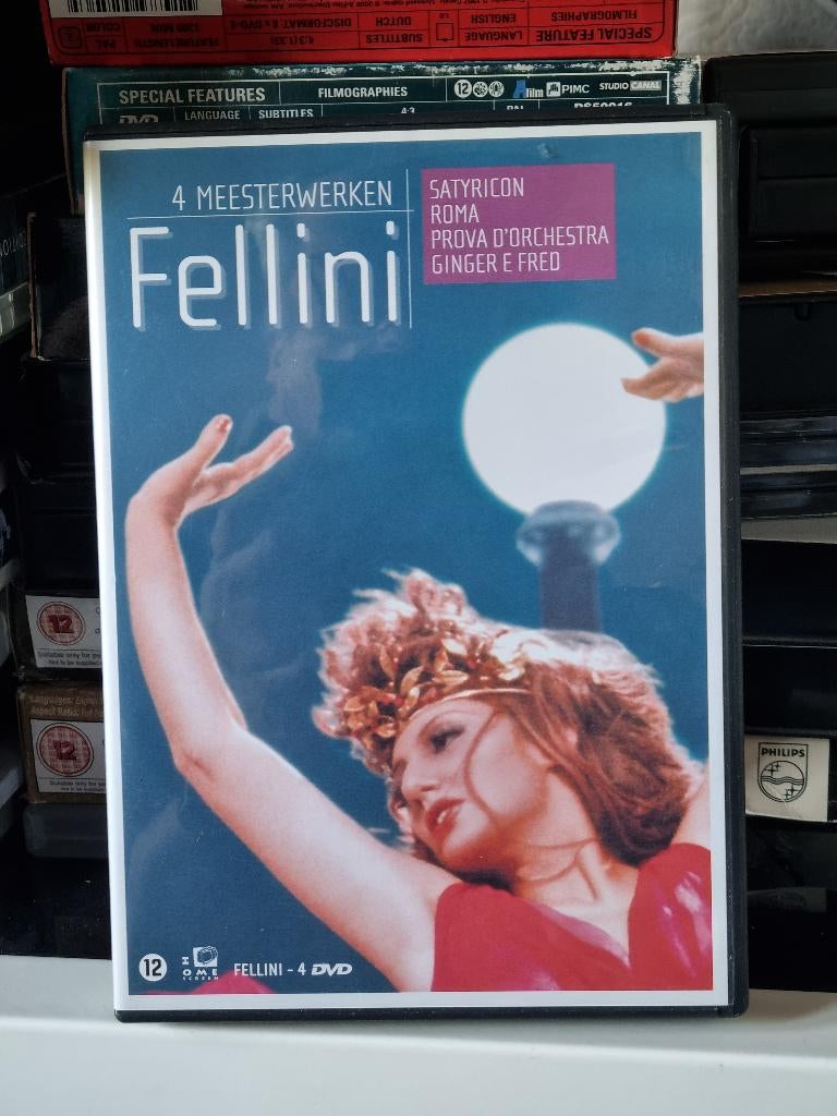Fellini 4 Meesterwerk, Satyricon, Roma, Ginger E Fred, Prova, Enlèvement ou Envoi