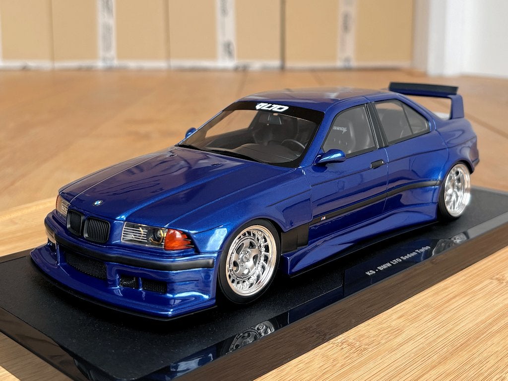 BMW E36 LTO Sedan Turbo Khyzyl Saleem 1:18 OttOMobile OT1174, Hobby en Vrije tijd, Ophalen of Verzenden, Nieuw, Auto, OttOMobile