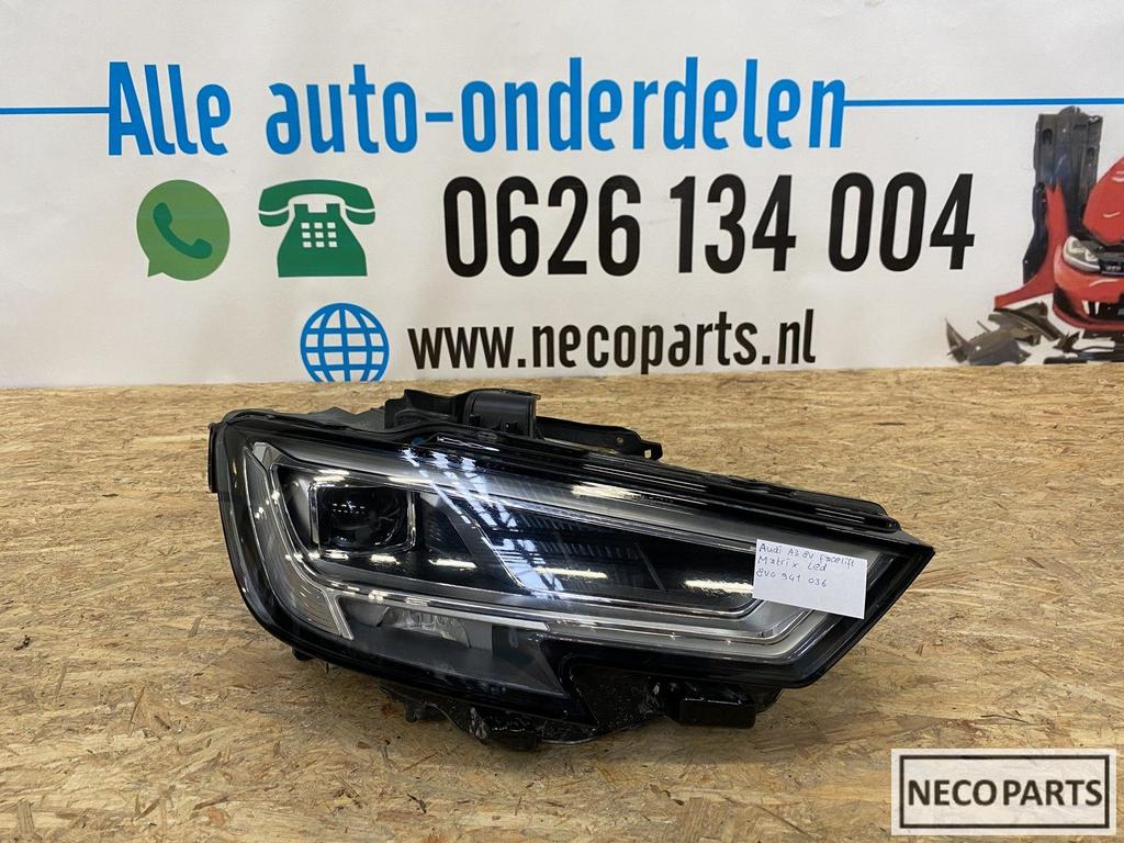 Audi A3 8V RS3 facelift matrix led koplamp rechts 8V0941036, -, Audi, Utilisé, -