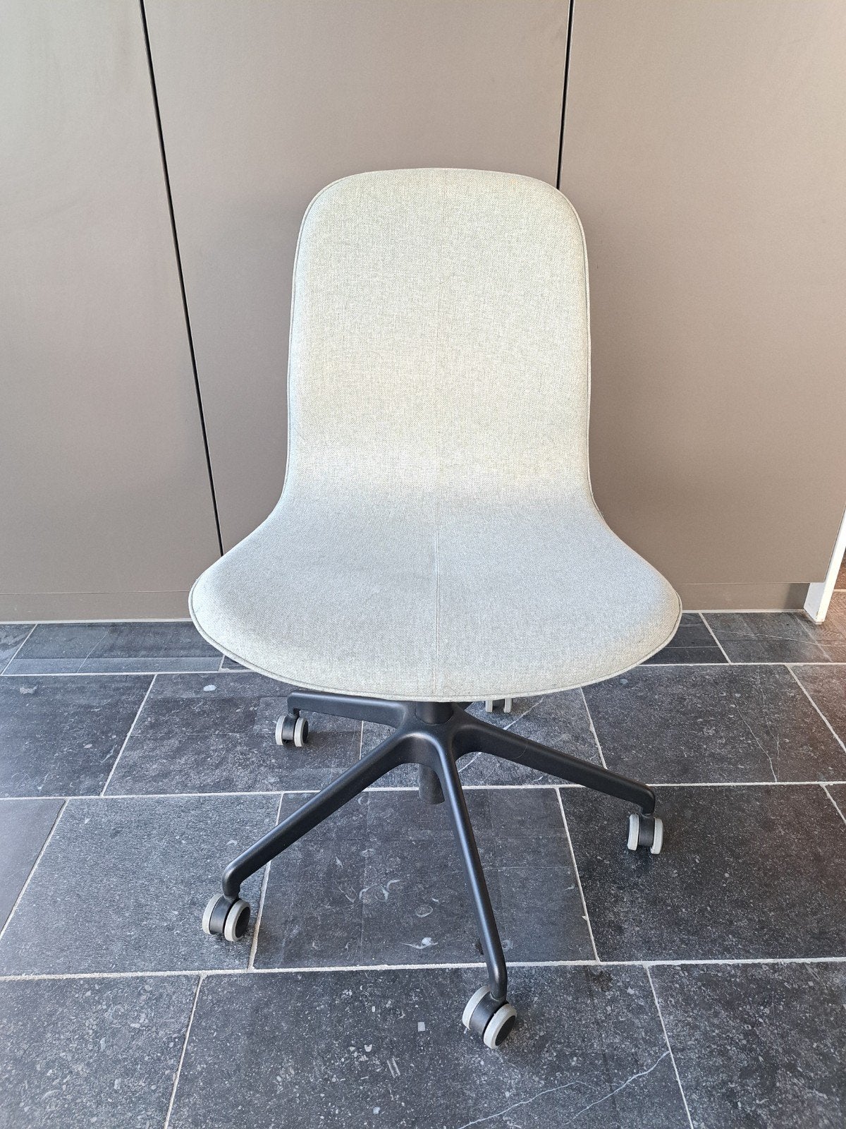 bureaustoel ikea långfjäll, Ophalen, Grijs, Bureaustoel