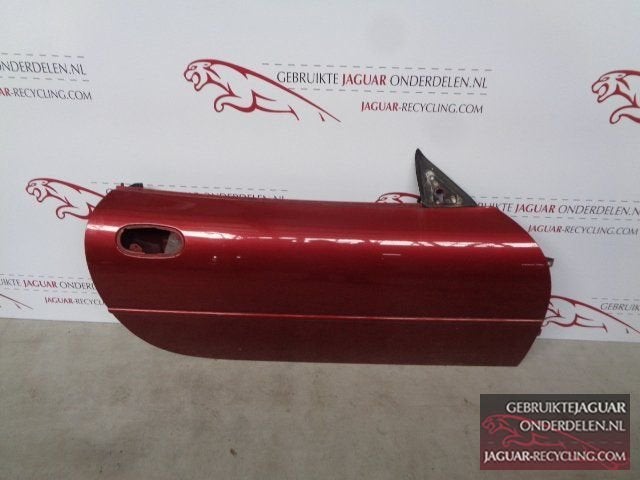 Deur rechts Jaguar XK8 XKR Kleur rood JLM21772, Gebruikt, -, Deur, Rechts