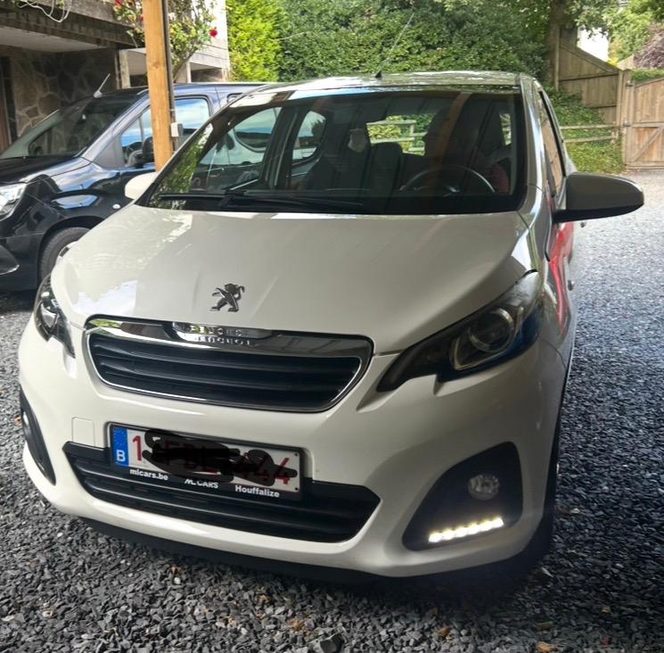 Peugeot 108 active 2018 5 portes 75000km, Autos, Peugeot, Achat, 5 portes, Particulier