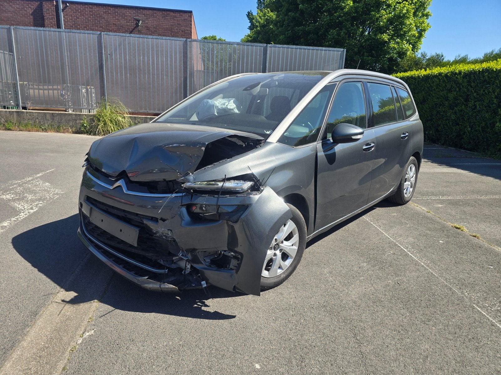 Citroën Grande c4 picasso, Argent ou Gris, Entreprise, Boîte manuelle, 5 portes