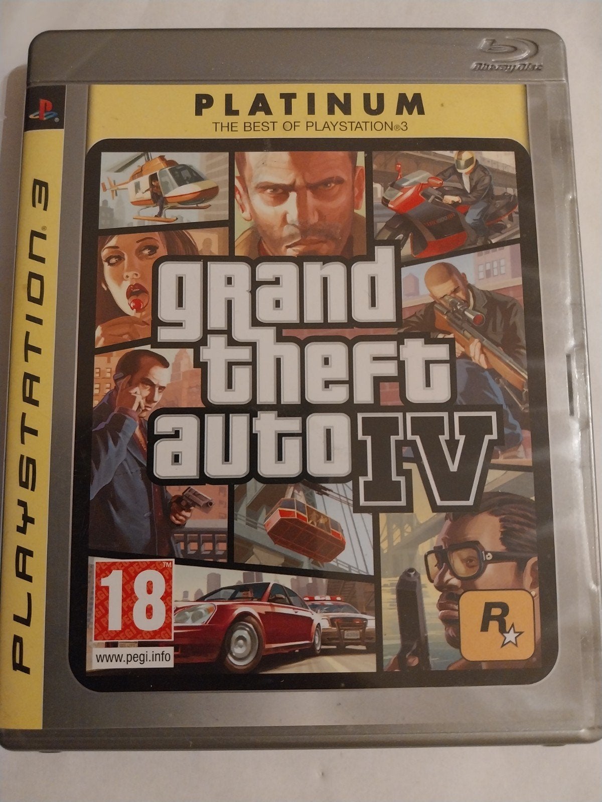 Grand Theft Auto 4. Game voor PS3, Ophalen
