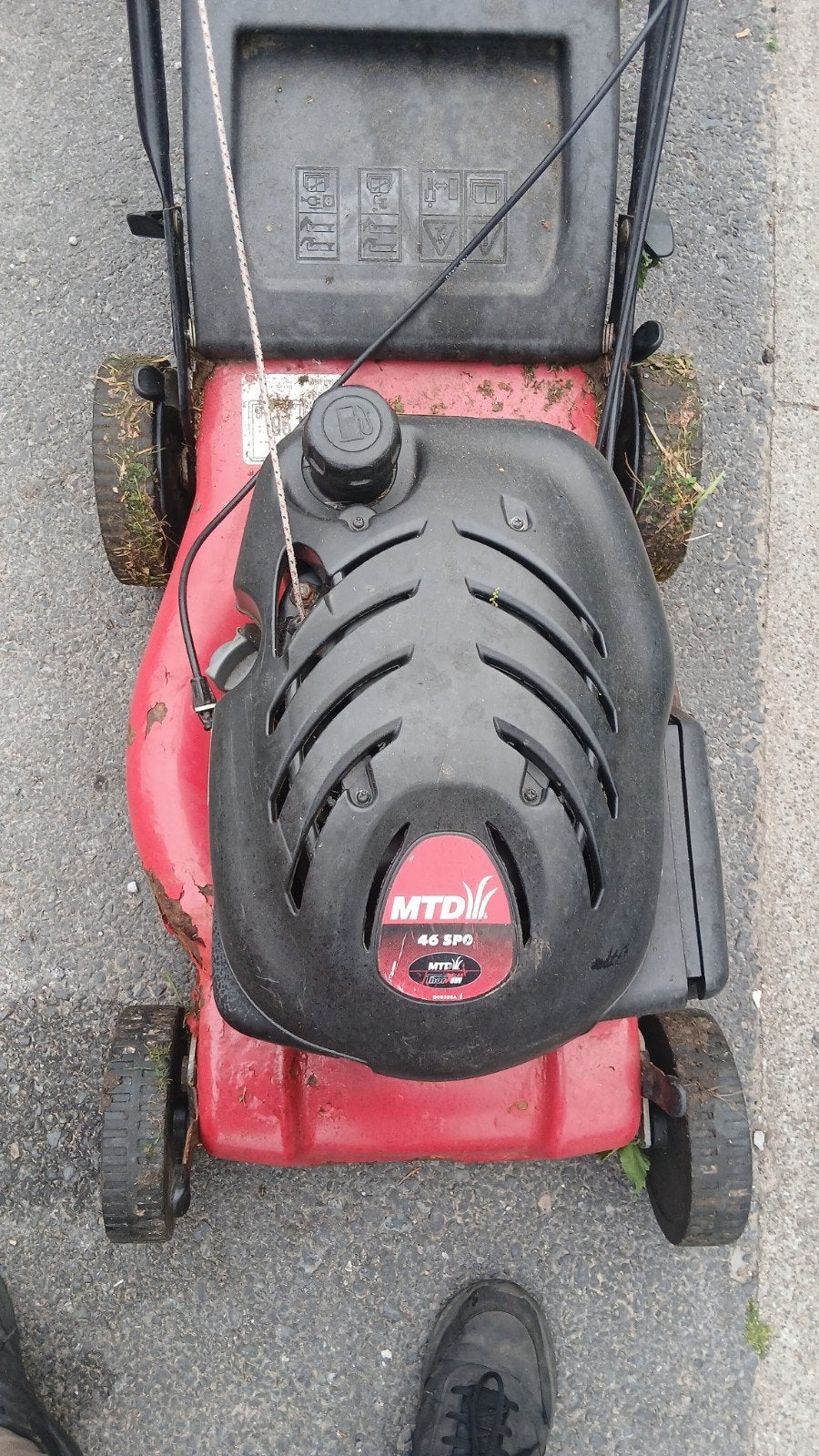grasmachine, Tuin en Terras, Ophalen