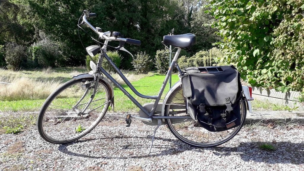Damesfiets, Fietsen en Brommers, Ophalen, Gebruikt, Velgrem, 47 tot 50 cm