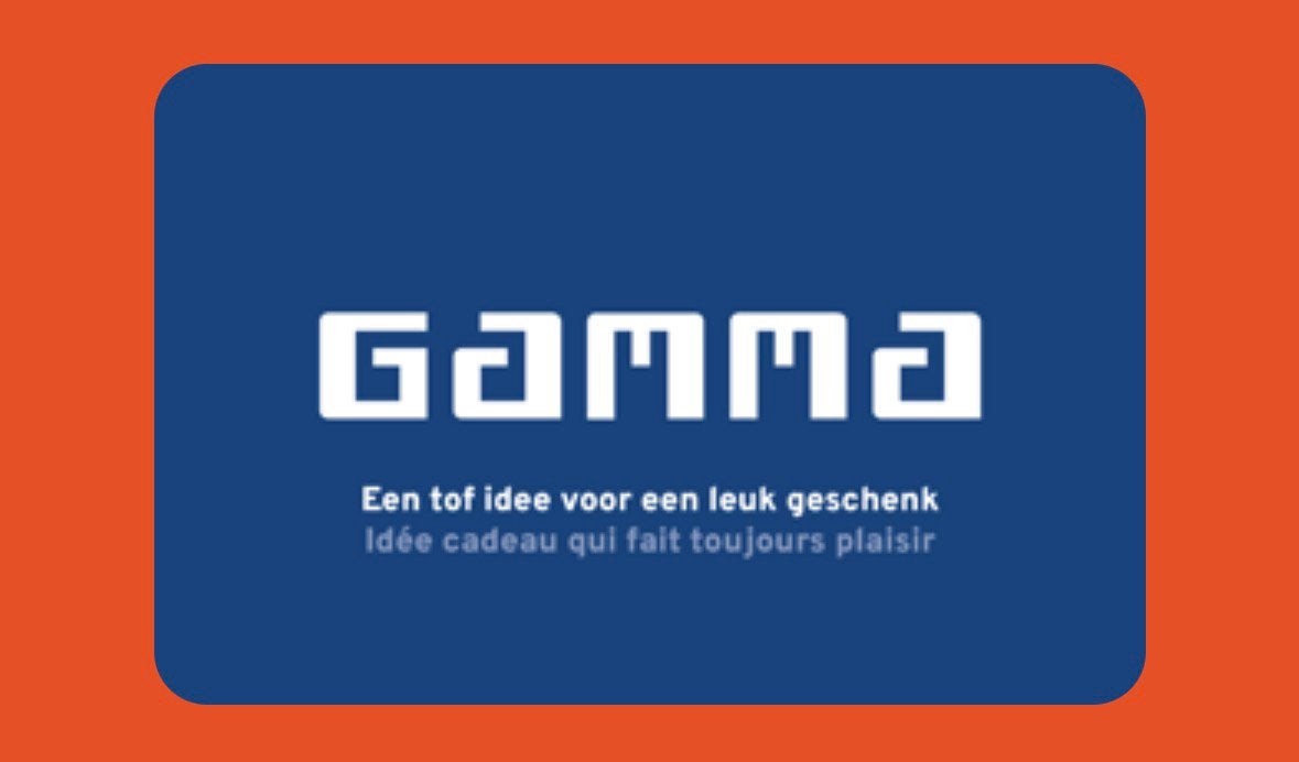 GAMMA-cadeaubon, Ophalen of Verzenden