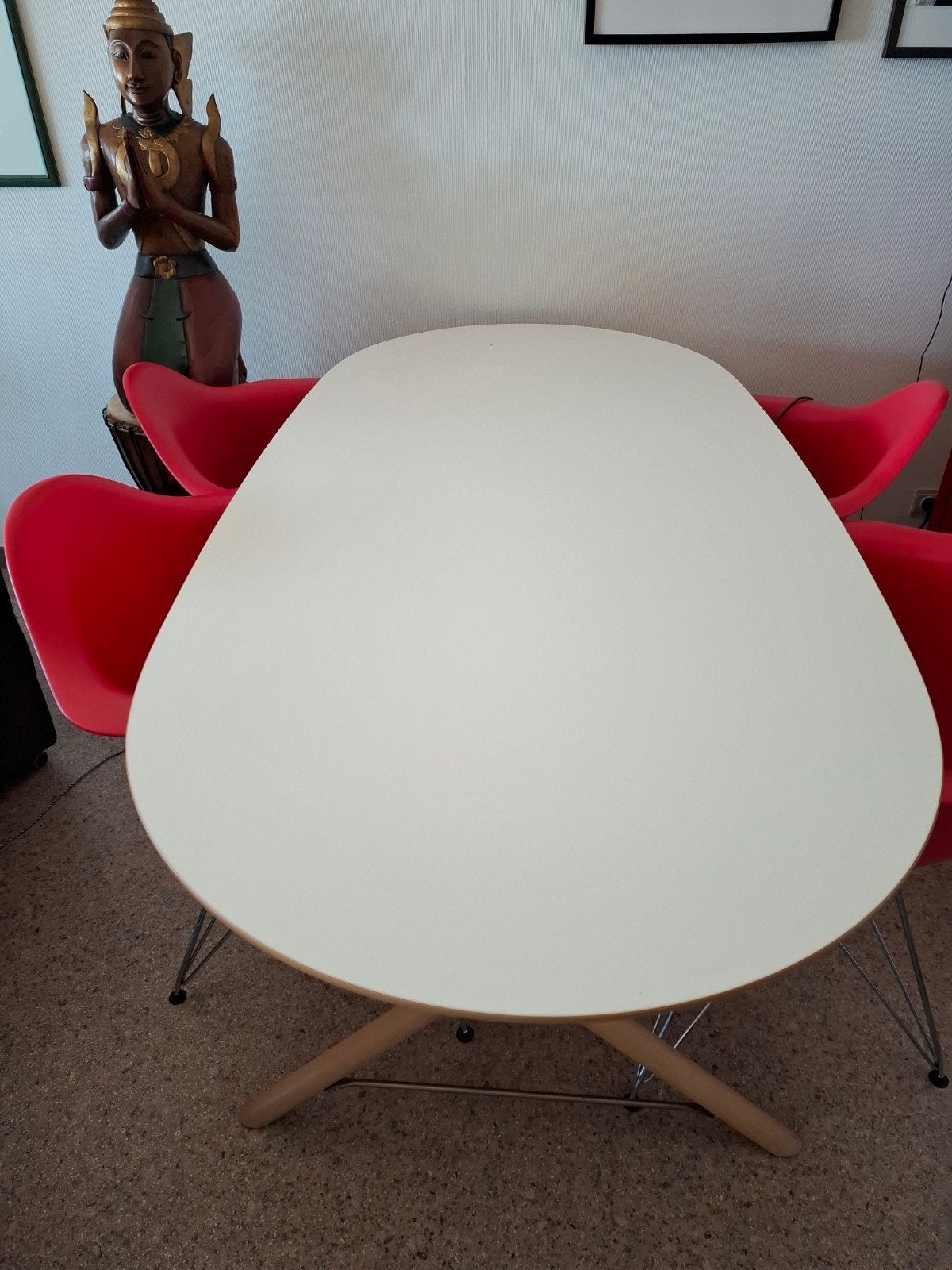 Keukentafel en 4 stoelen, Huis en Inrichting, Tafels | Eettafels, Ophalen