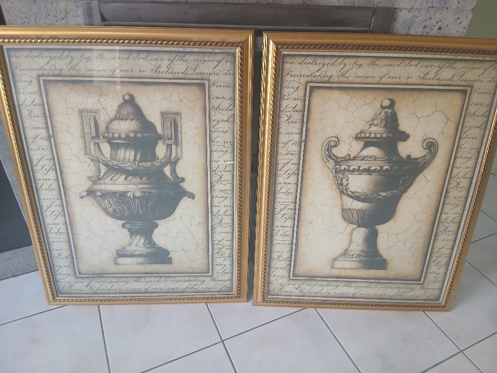litho , kunst , zeefdruk ,schilderij , achter glas, Antiek en Kunst, Kunst | Tekeningen en Fotografie, Ophalen, Overige typen