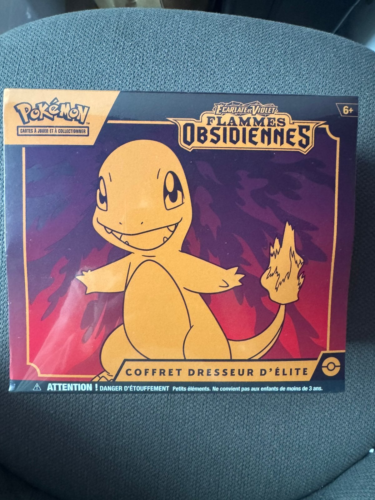 Etb flammes obsidiennes, Enlèvement, Comme neuf