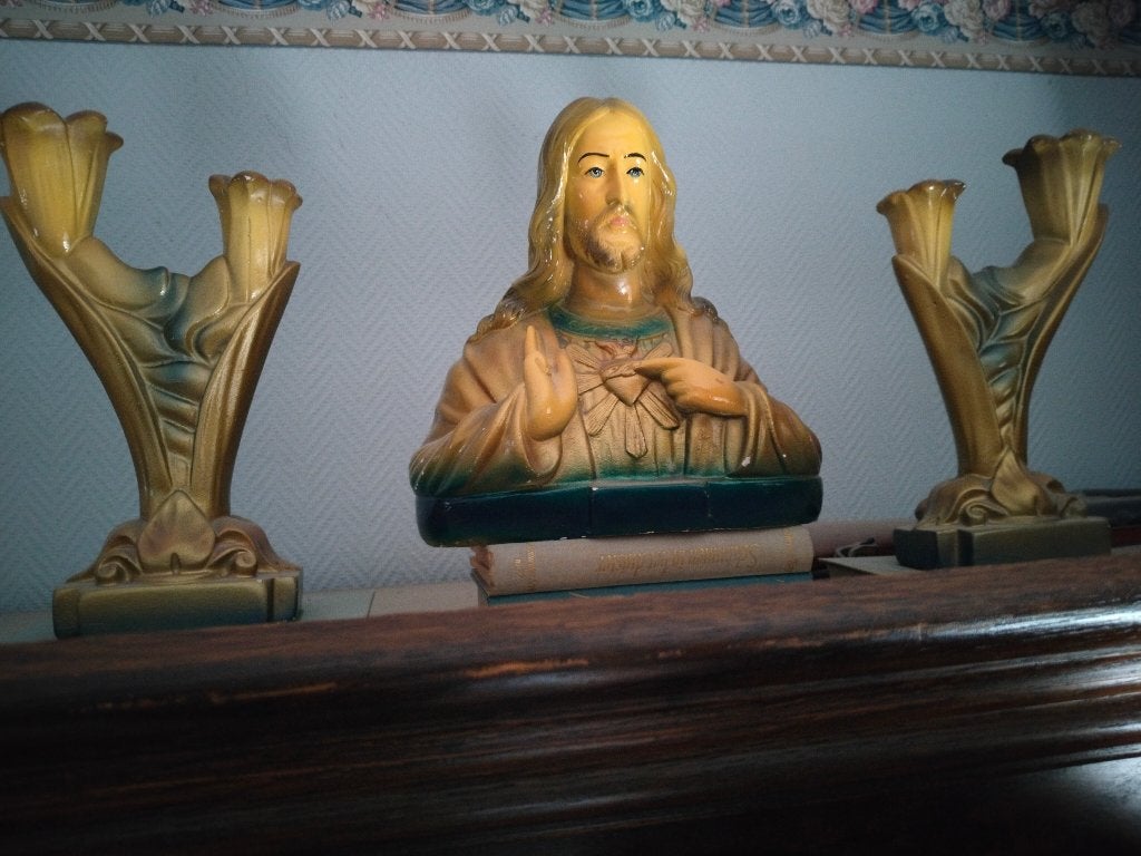 Buste Heilig Hart van Jezus, Antiek en Kunst, Ophalen