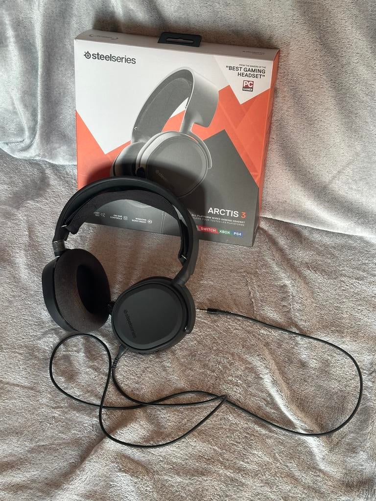 Série STEEL ARCTIS 3, Enlèvement, Casque gamer, Comme neuf