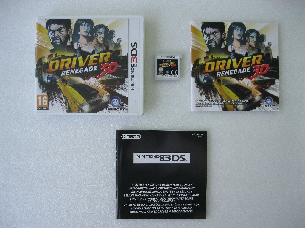 Nintendo 3DS: Driver Renegade 3D, Ophalen of Verzenden, Gebruikt