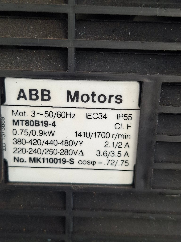 elektrische motor, Enlèvement, Neuf, Moteur électrique, 1400 à 1800 tpm