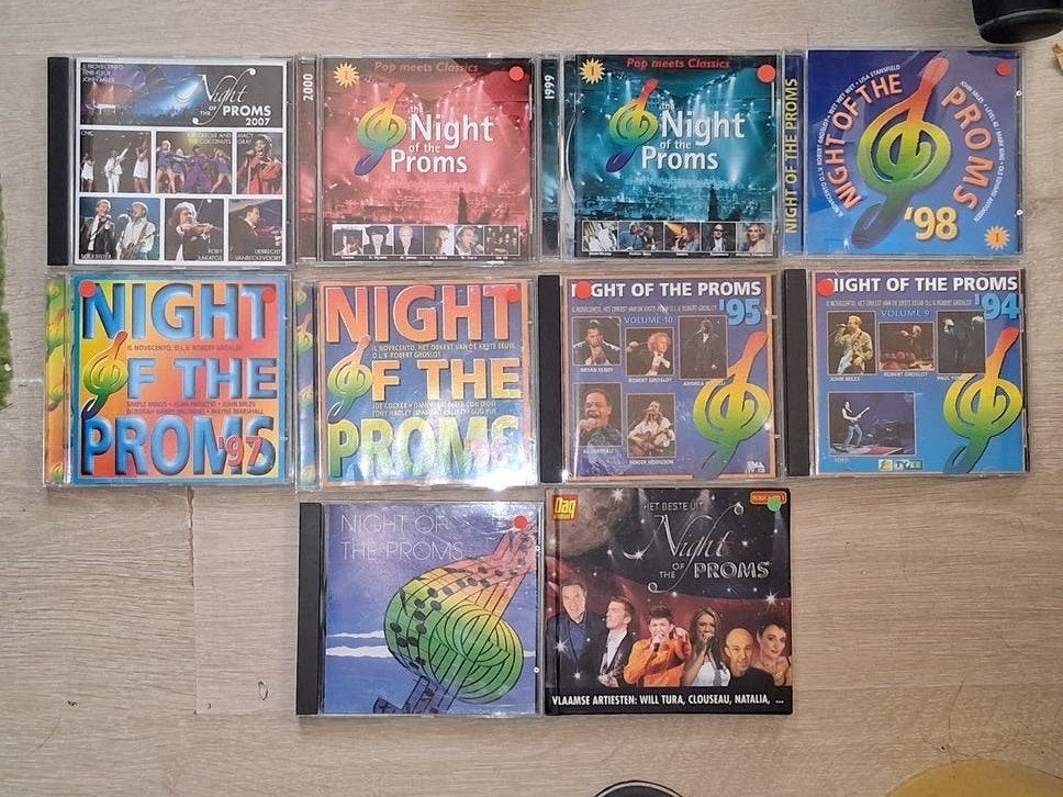cd´s The night of the proms sportpaleis Antwerpen (13stuks), Cd's en Dvd's, Ophalen of Verzenden, Zo goed als nieuw, Pop, Live-album