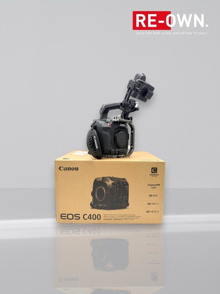 CANON EOS C400 | CINEMA | TOPSTAAT | DOOS | CAGE | GARANTIE