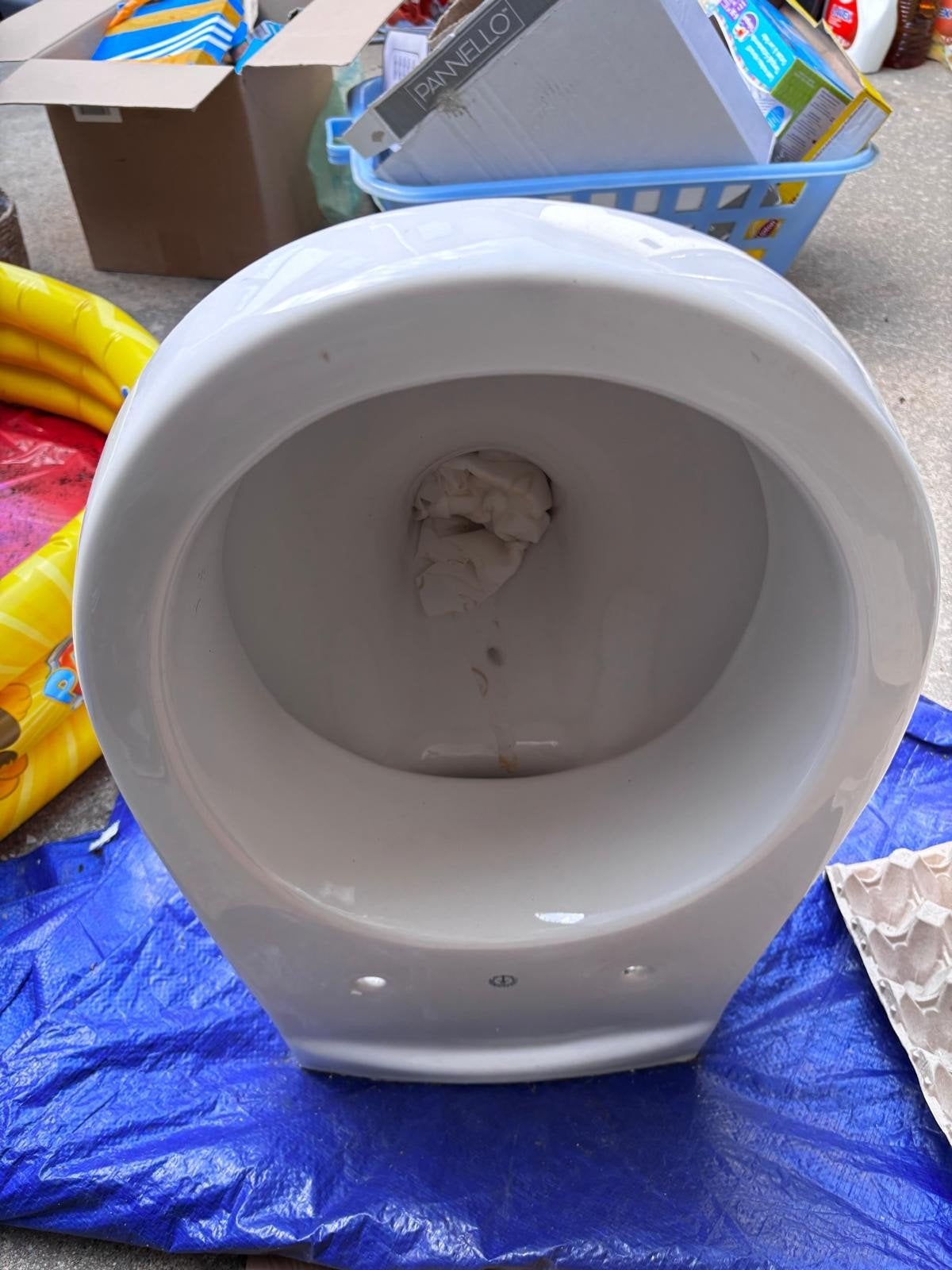 hang wc, Doe-het-zelf en Bouw, Ophalen