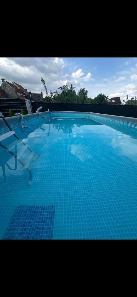 Zwembad intex 732x366x132, Ophalen, Zo goed als nieuw