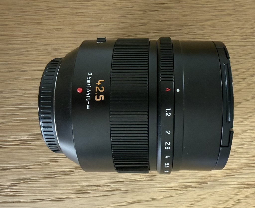 Panasonic MFT 42,5mm F/1.2 Leica DG Nocticron, Audio, Tv en Foto, Foto | Lenzen en Objectieven, Ophalen, Micro Four Thirds, Zo goed als nieuw