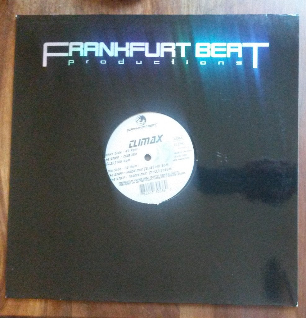 Vinyles 12" Trance Hard Trance Acid : Climax - The Stuff, Gebruikt, Trance, Verzenden, EP
