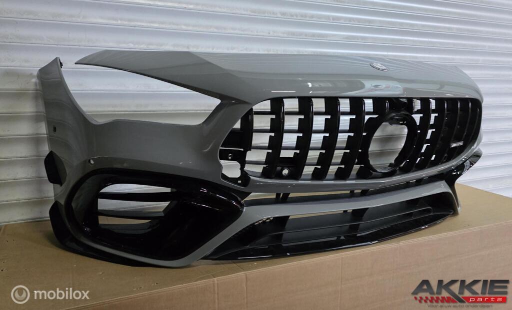 Mercedes Cla45 AMG bumper earodynamika W118 Facelift, Auto-onderdelen, Gebruikt, Voor, Ophalen of Verzenden, Bumper