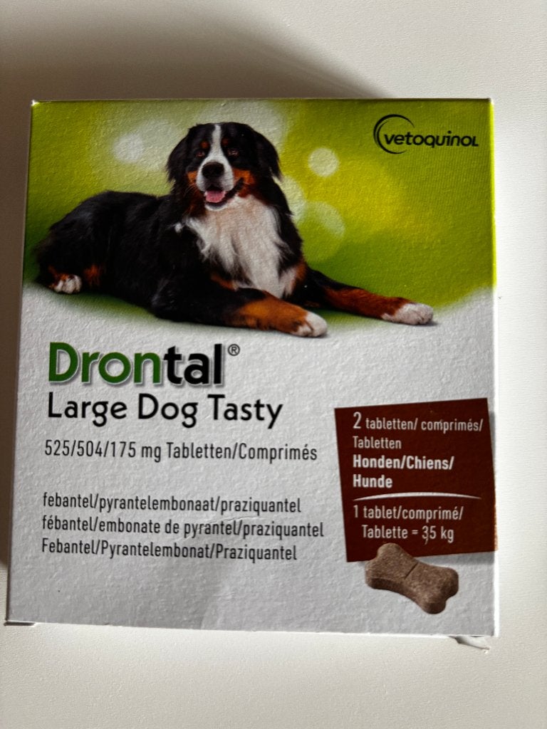 Drontal grand chien vermifuge, Ophalen of Verzenden, Hond