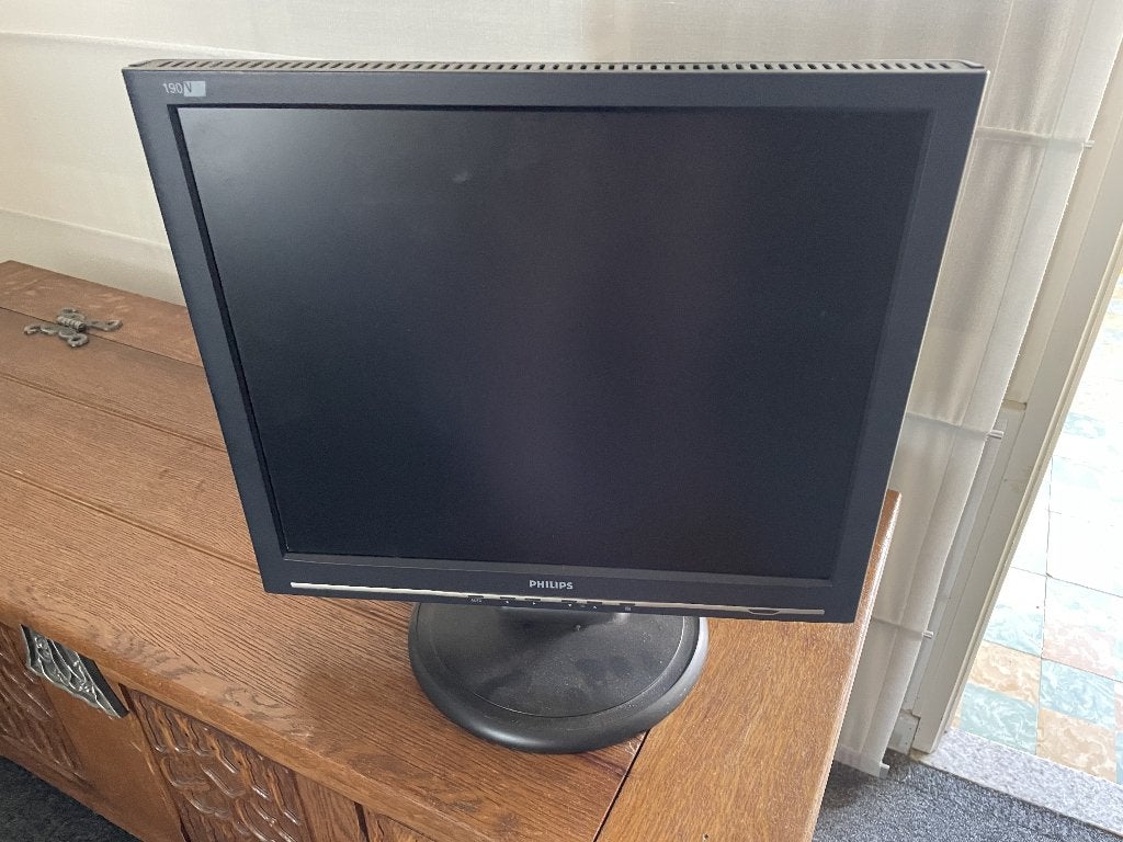 19" monitor, Computers en Software, Monitoren, Ophalen of Verzenden, Gebruikt, Philips