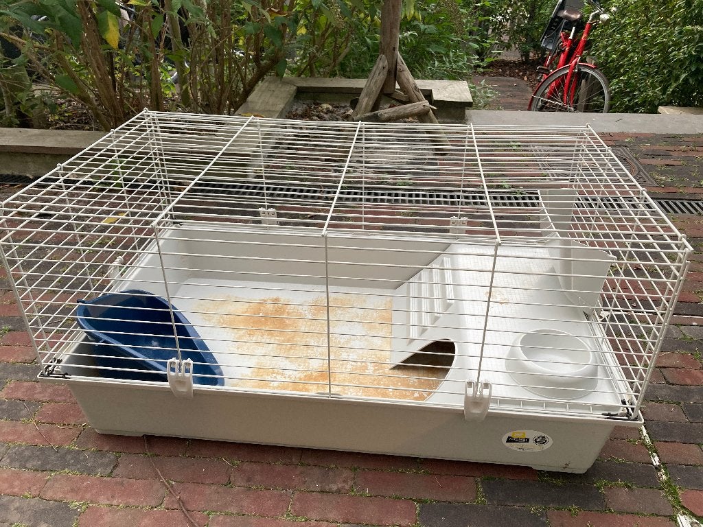 Hok konijn / konijnenhok (sterk/stevig), Animaux & Accessoires, Rongeurs & Lapins | Cages & Clapiers, Niche, Moins de 60 cm, 75 à 110 cm