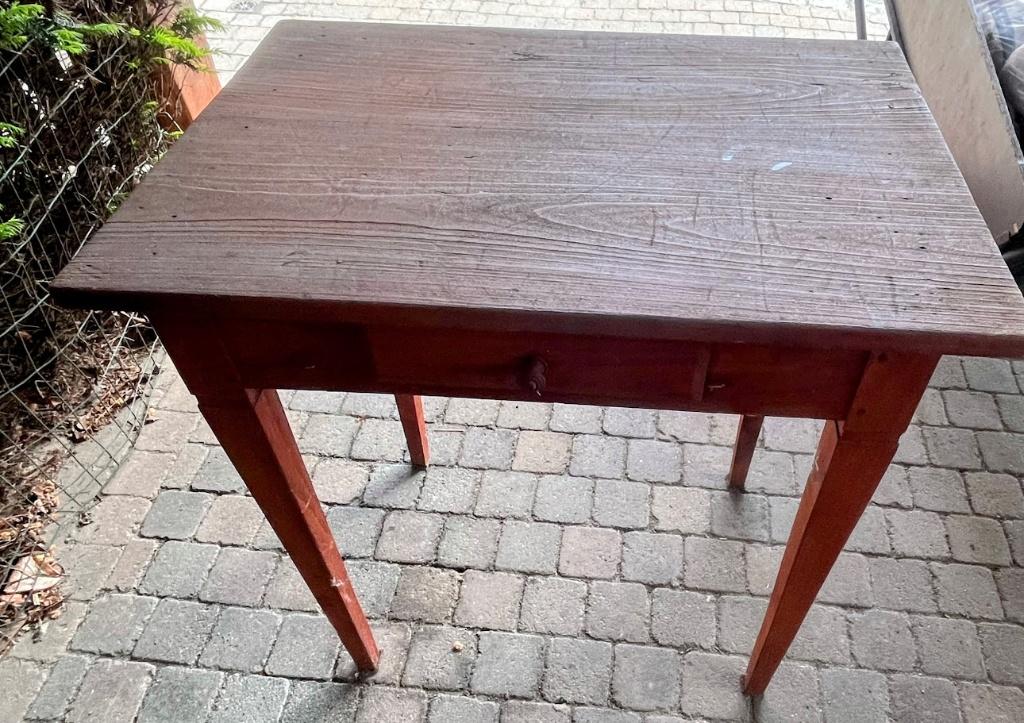 Kleine tafel, Ophalen