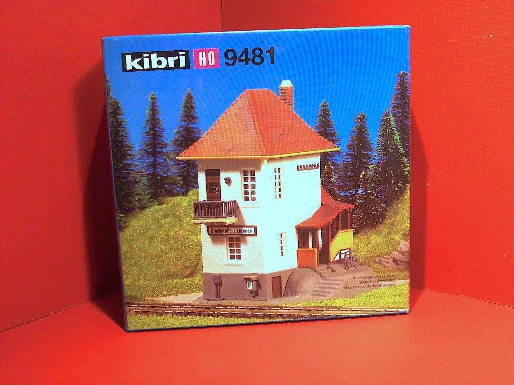 Cabine de signalisation - Kibri 9481- H0 - 1:87, Neuf, Autres marques, Enlèvement ou Envoi, NS