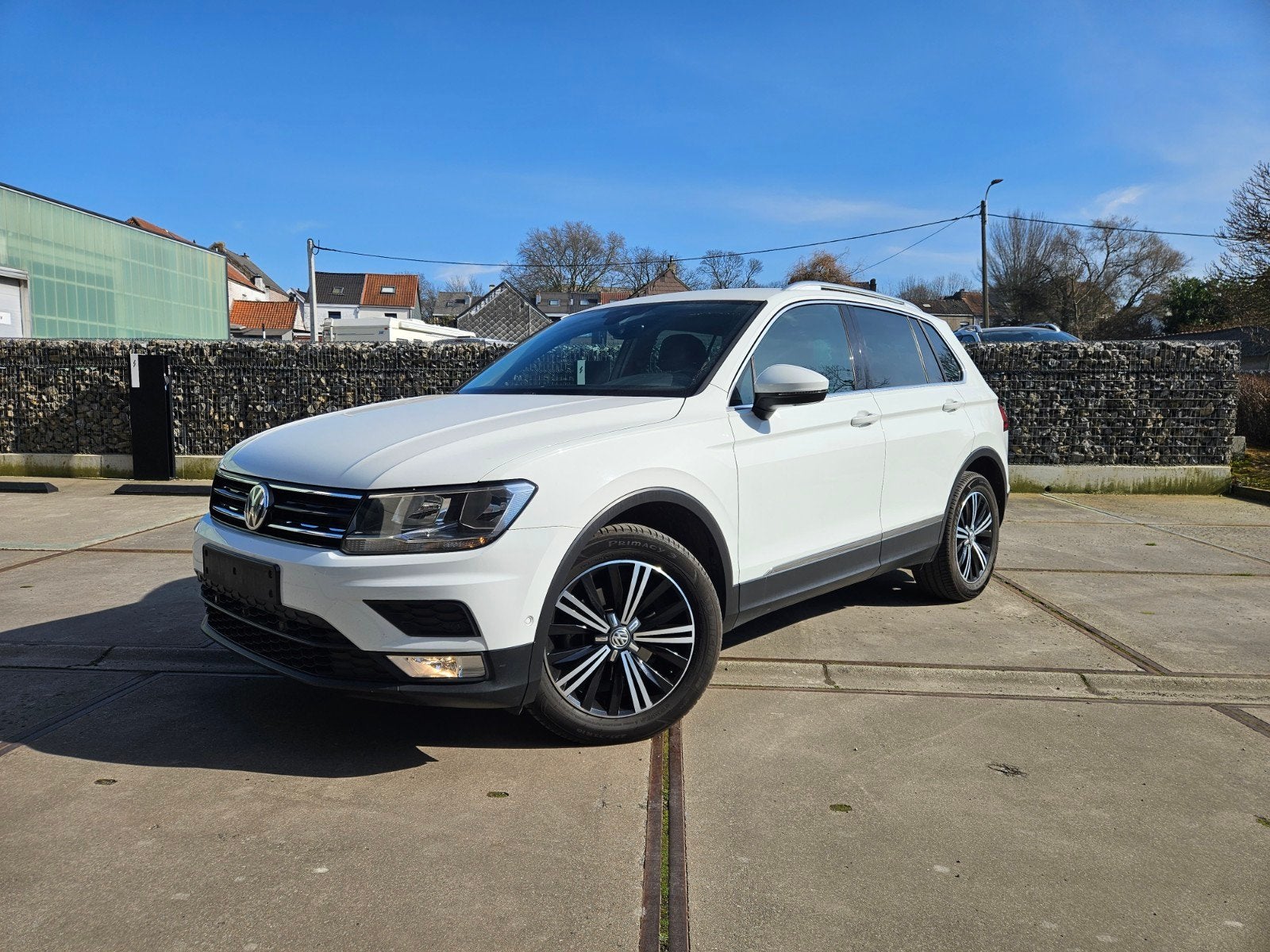 VW Tiguan/ 2.0 tdi/ 1ste eigen/ 146000km!!! Leder/Navi..., Wit, Leder, Bedrijf, 5 deurs