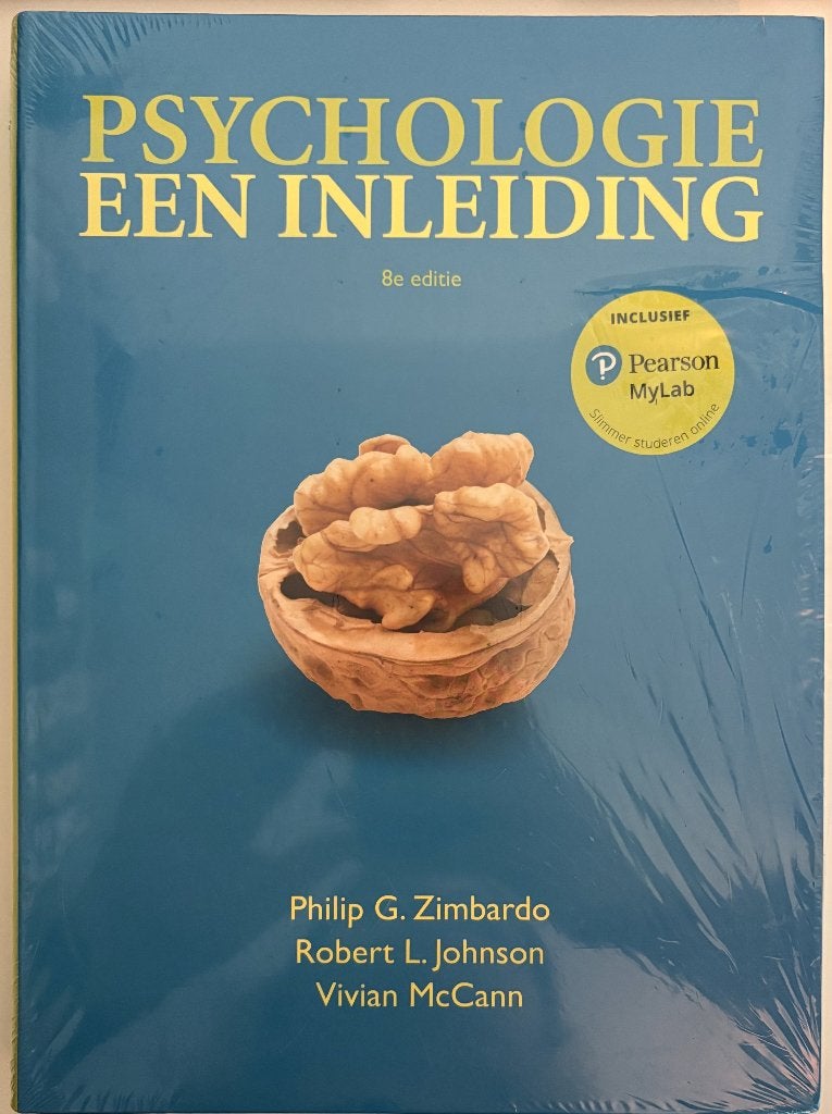 Psychologie: Een Inleiding, Boeken, Ophalen, Nieuw, Hoger Onderwijs, Philip G. Zimbardo, Robert L. Johnson & Vivian McCann