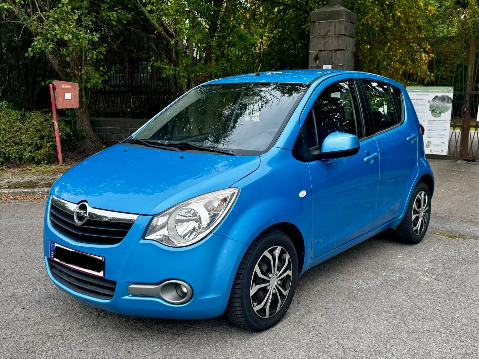 Opel Agila 1.2 2011 164mkm airco prêt à immatriculer, Euro 5, Achat, 63 kW, Boîte manuelle