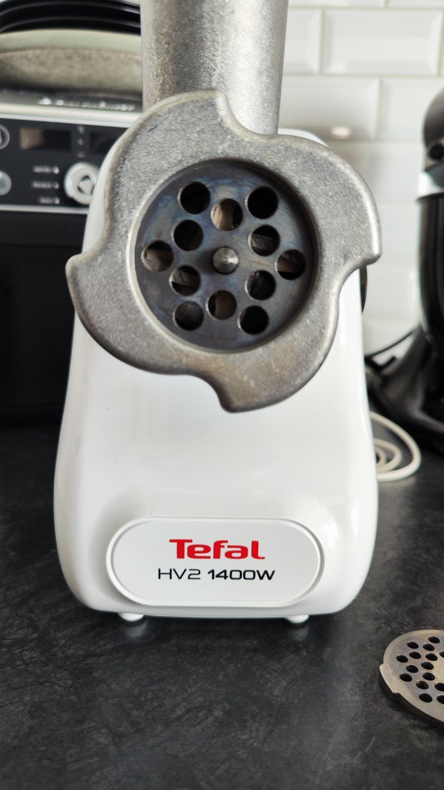 Vleesmolen Tefal HV2 1400W, Elektronische apparatuur, Keukenmixers, 4 liter of meer, Ophalen, Gebruikt, 3 snelheden of meer