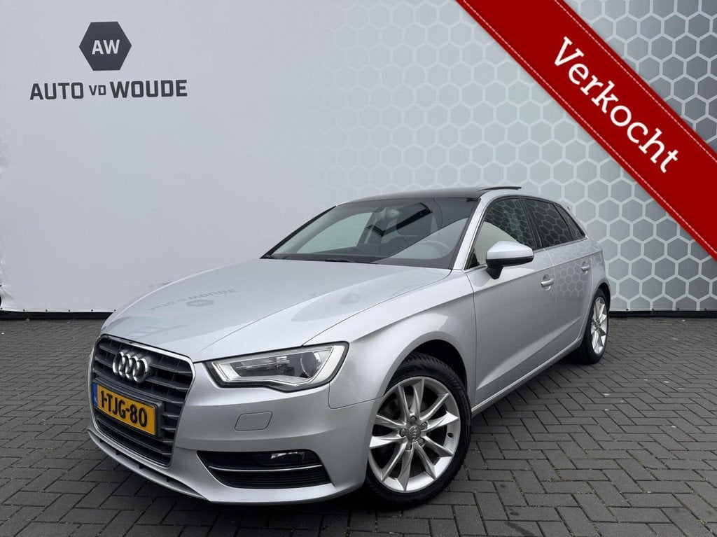 Audi A3 Sportback 1.4 TFSI Leer S-line Panoramadak Xenon LED, Argent ou Gris, Achat, Euro 6, Entreprise