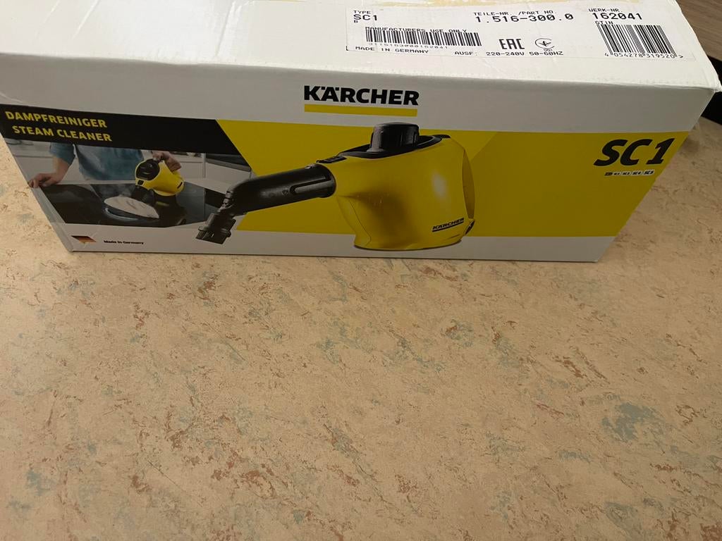 Karcher C1 stoomreiniger, Ophalen, Zo goed als nieuw, Stoomreiniger