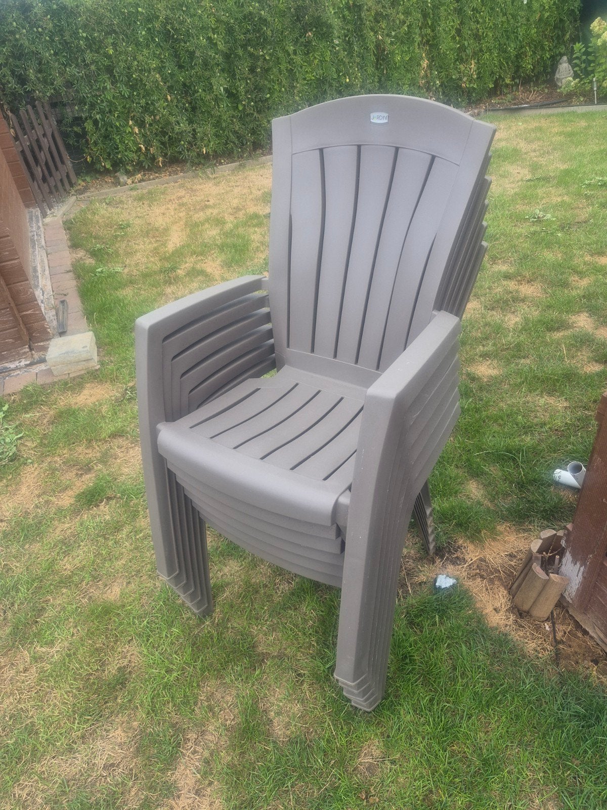 6 goede en mooi tuinstoelen, Tuin en Terras, Ophalen