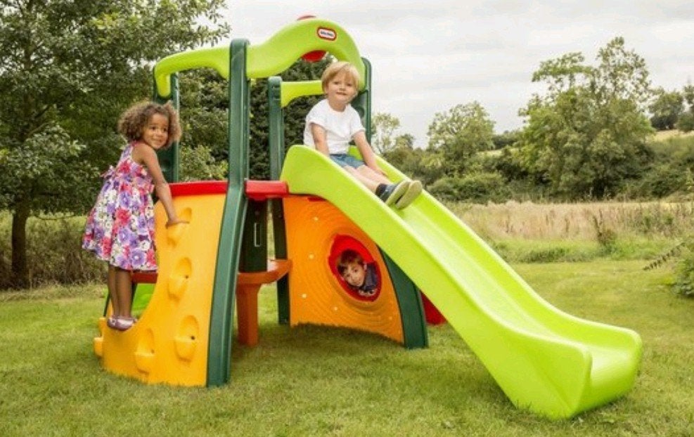 Little Tikes speeltoestel met 2 glijbanen, Enlèvement, Comme neuf, Toboggan