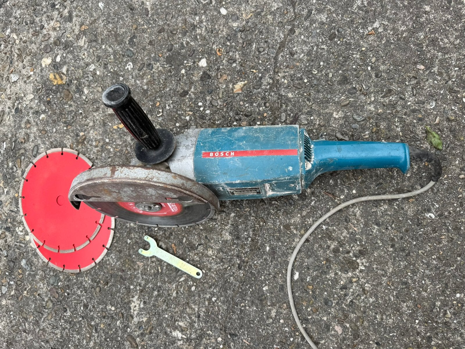 Bosch Grote slijpmachine, Ophalen, Gebruikt