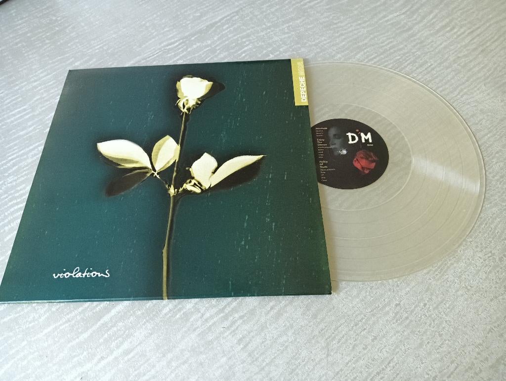 Violations des lèvres Depeche Mode - blanc transparent, Enlèvement ou Envoi, Comme neuf