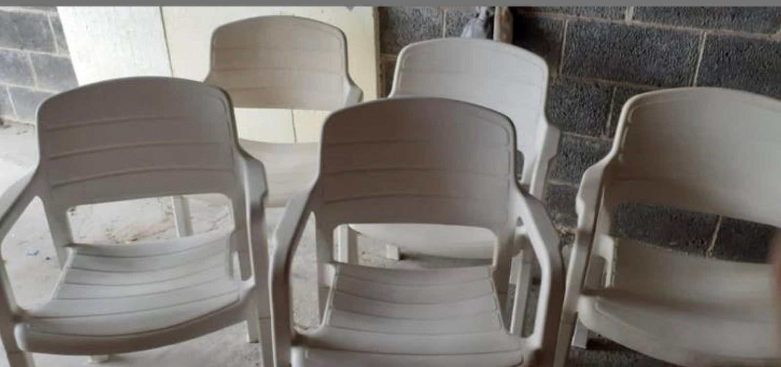 Tuinstoelen merk flairr, Jardin & Terrasse, Chaises de jardin, Enlèvement, Utilisé, Synthétique, Empilable