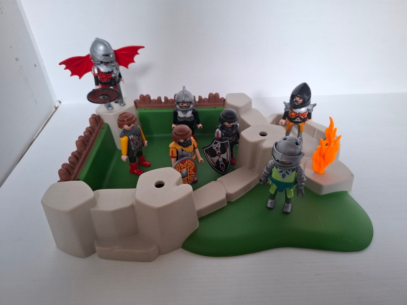 Les chevaliers Playmobil, Enlèvement ou Envoi, Utilisé, Knights, Figurines