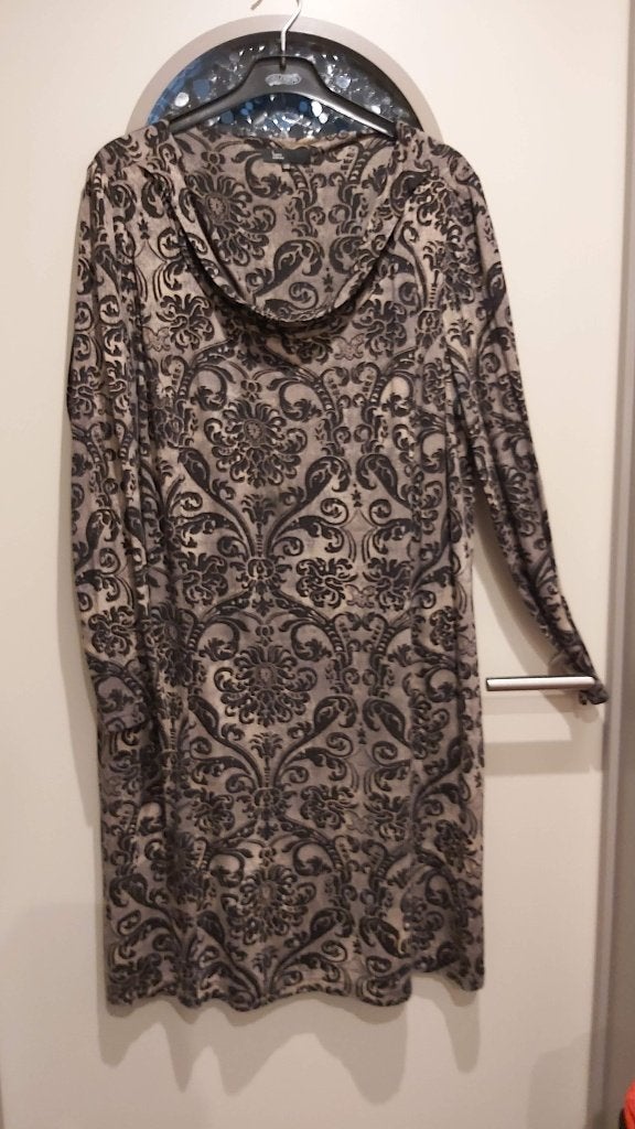 jurk, Signe Nature mt 46/48, Enlèvement ou Envoi, Comme neuf, Taille 46/48 (XL) ou plus grande, Brun