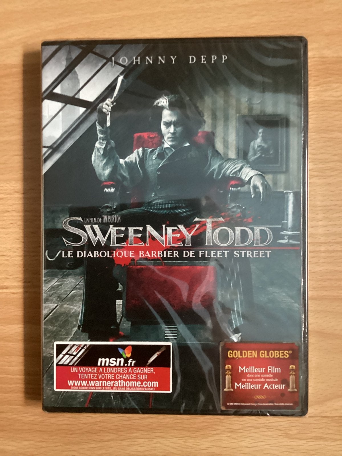 Dvd Sweeney Todd: The Demon Barber of Fleet Street - Nieuw, CD & DVD, DVD | Horreur, Enlèvement ou Envoi, Néerlandais, Neuf, dans son emballage