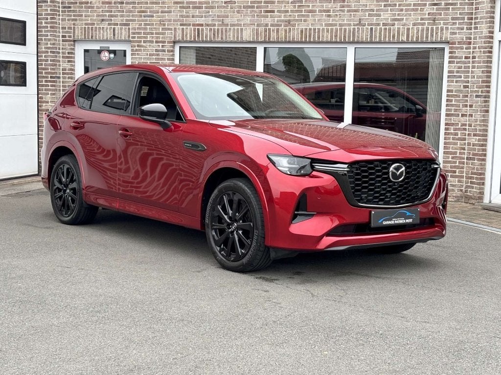 Mazda CX-60 2.5 e-Skyactiv PHEV AWD Homura / Trekhaak, Auto's, Mazda, Bedrijf, Te koop, CX-60, 360° camera, 4x4, ABS, Adaptieve lichten