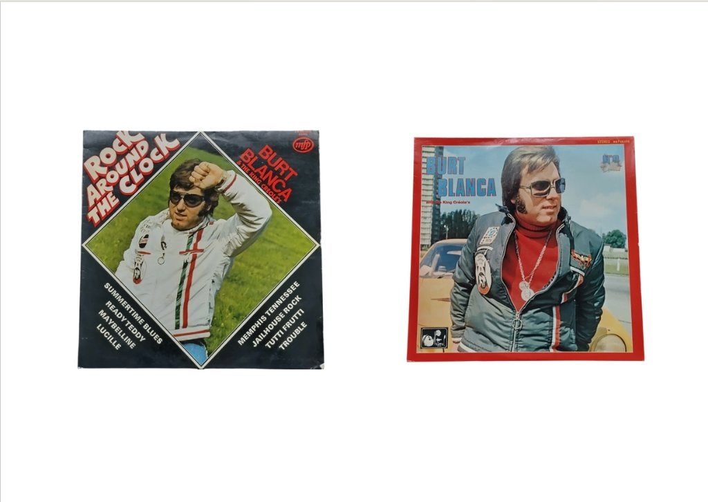 2 vinyles Burt Blanca  33 tours vintage (prix pièce), Enlèvement, Utilisé