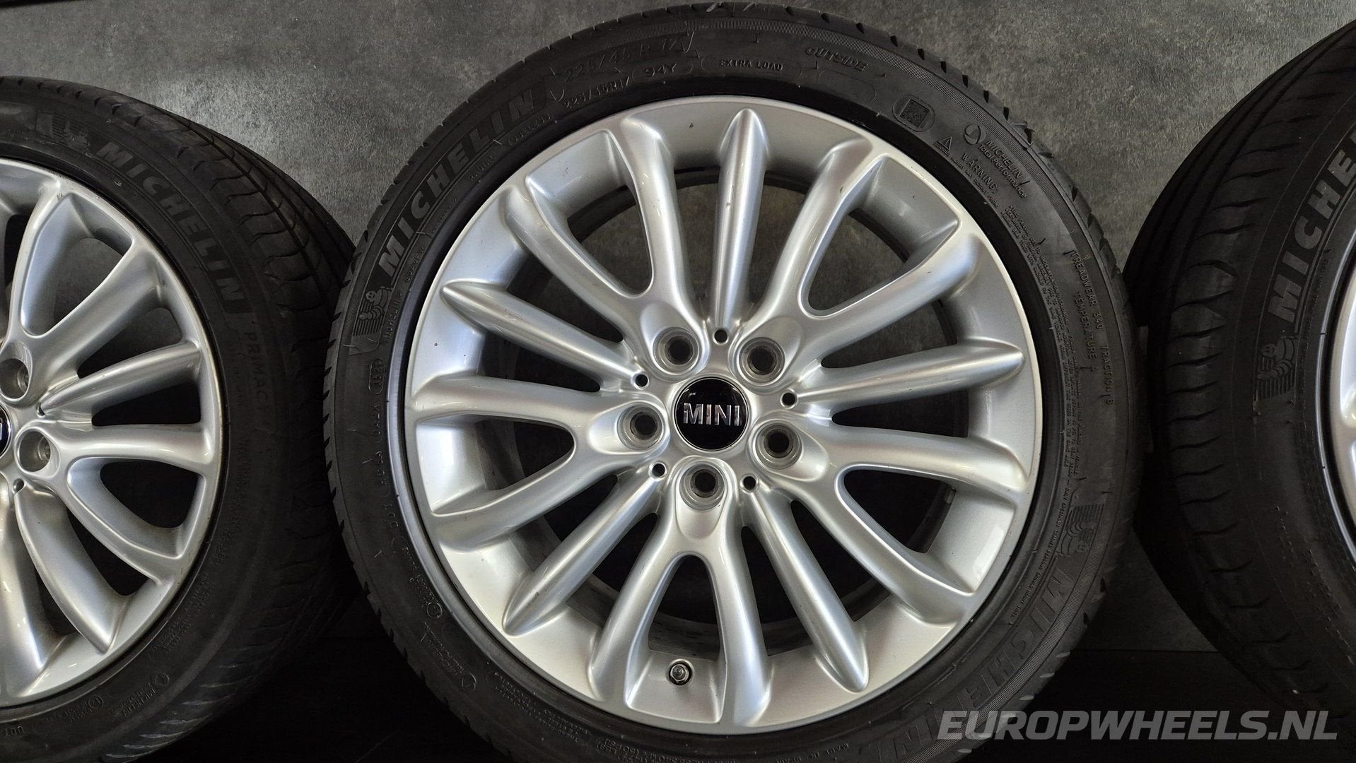 17 inch Mini velgen Cooper F54 F55 F56 JCW 6856047 Net 519, Auto-onderdelen, Banden en Velgen, Gebruikt, -, -, Banden en Velgen