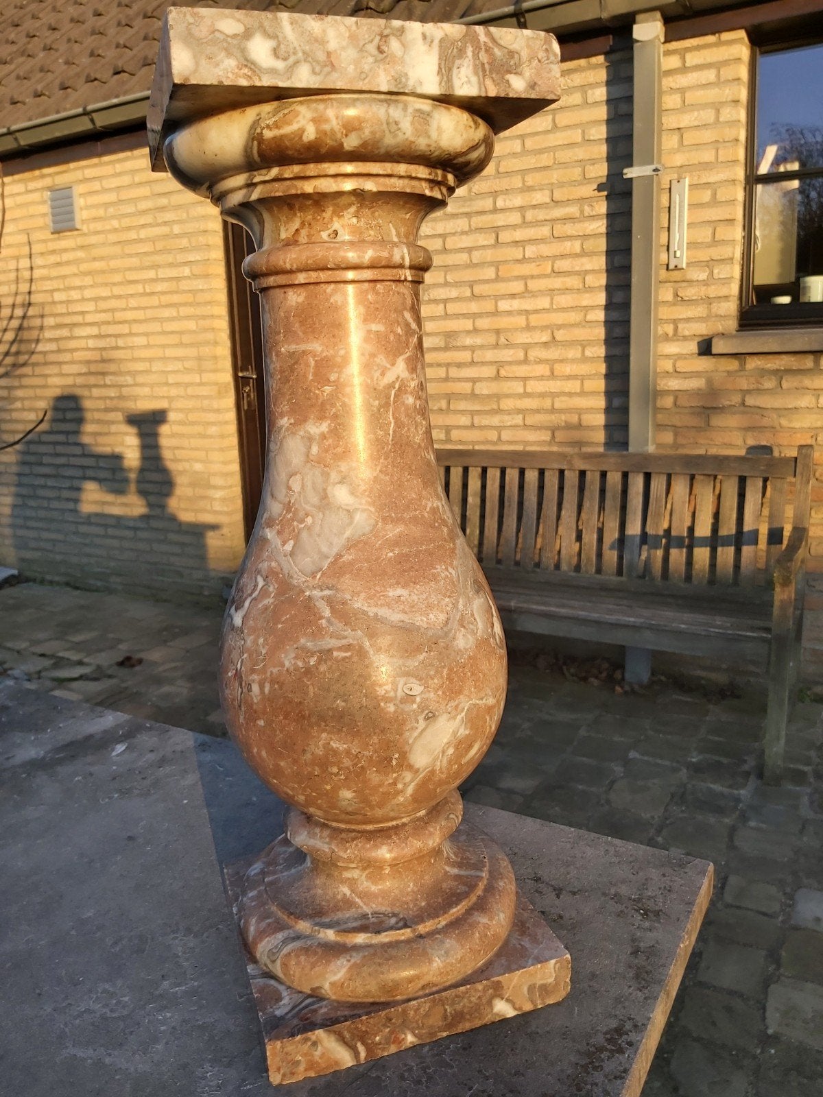 Antieke marmeren zuil, Huis en Inrichting, Ophalen