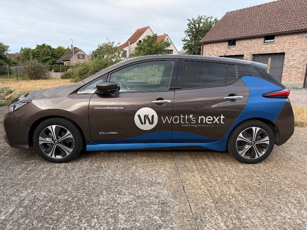 Nissan LEAF 40 kWh N-Connecta Zero Edition, Auto's, Nissan, Bedrijf, Leaf, Elektrisch, 5 deurs, Bruin, Stof, BTW verrekenbaar
