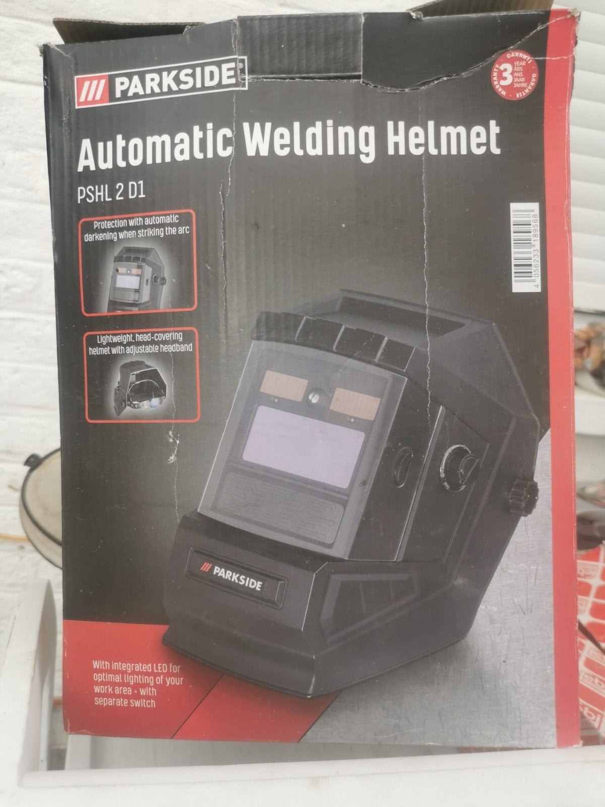 Casque de soudage automatique PARKSIDE PSHL 2 D1, Enlèvement ou Envoi